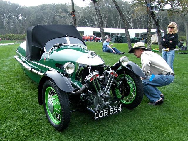 1936 Morgan Super Sport at Amelia Island 2009