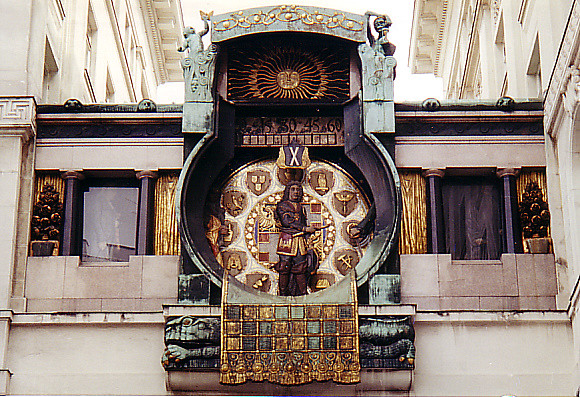 Ankerur - Famous Clock, Vienna, Austria
