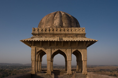 travel sky india monument architecture nikon raw view arches 2009 mandu d300 madhyapradesh theindiatree rupmati´spavillion