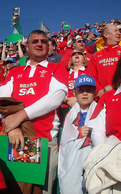 The Welsh at Stadio Flaminio