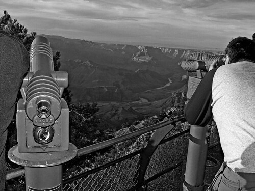 Tourists, Grand Canyon, Arizona by Juli Kearns (Idyllopus)