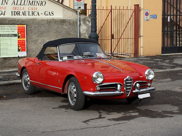 Alfa Romeo Giulietta Spider Veloce - 1958