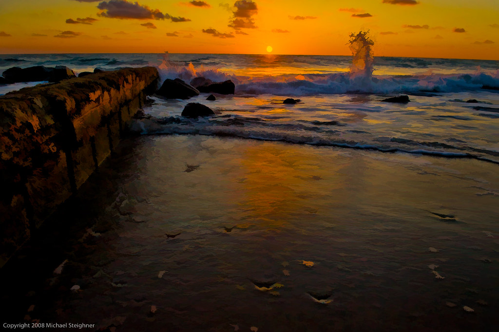 As the sun rises again in Palm Beach by MDSimages.com