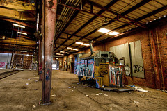 Inside Pullman Train Yard warehouses