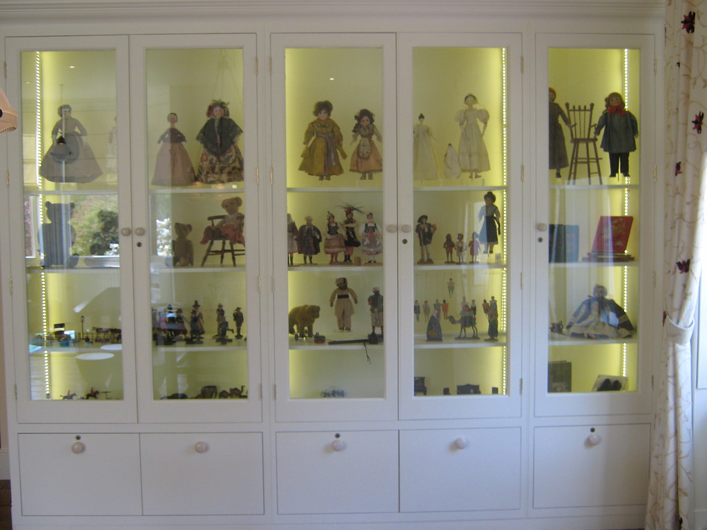 Dolls And Toys In This Display Cabinet Are Several Of The Flickr