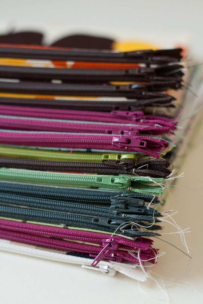 Zipper Stack zipper stacks | I'm a huge fan of the stacked colours lately… | Flickr