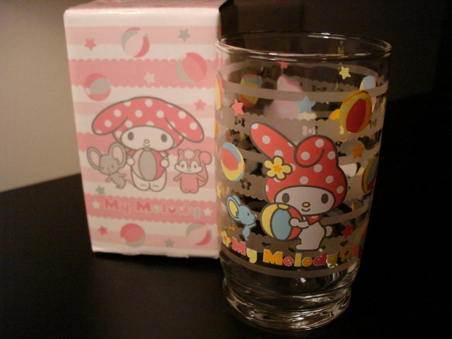 Sanrio My Melody Drinking Glass