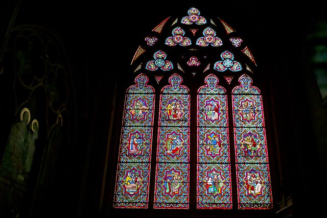 Stained Glass, Bayeux Cathedral