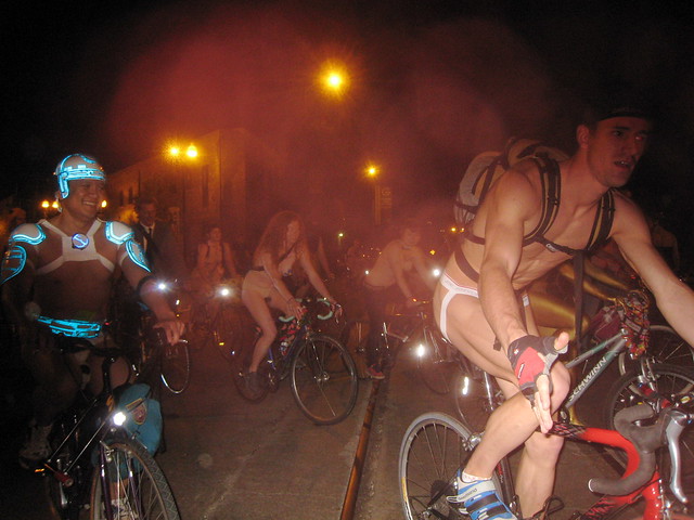 World Naked Bike Ride Chicago 2009