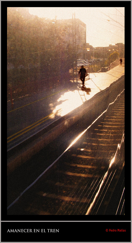 Amanecer en el tren by Imati