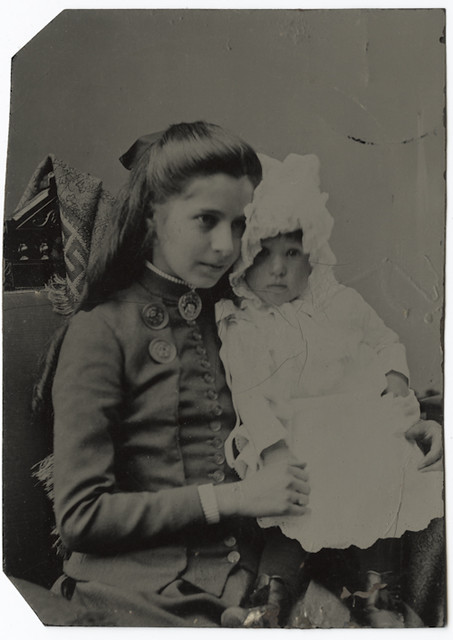 The Older Sister, Tintype Portrait