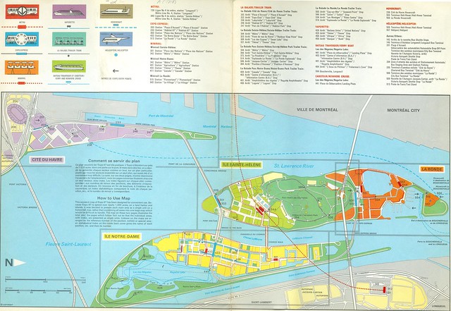 Situation Map for Expo 67