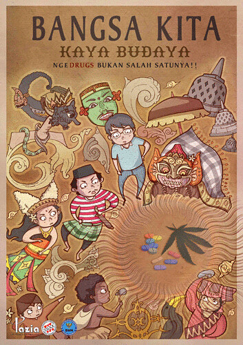 Poster Budaya | Contoh poster dengan tema sosial budaya Indo