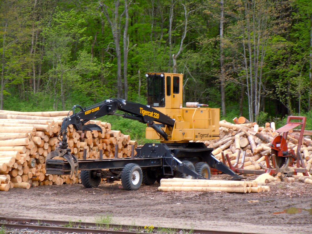 Log Loader | log loader south of Boonville, NY | ironmike9 | Flickr