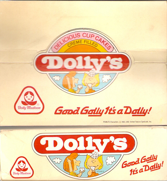 Dolly Madison Dolly's Cup Cakes box
