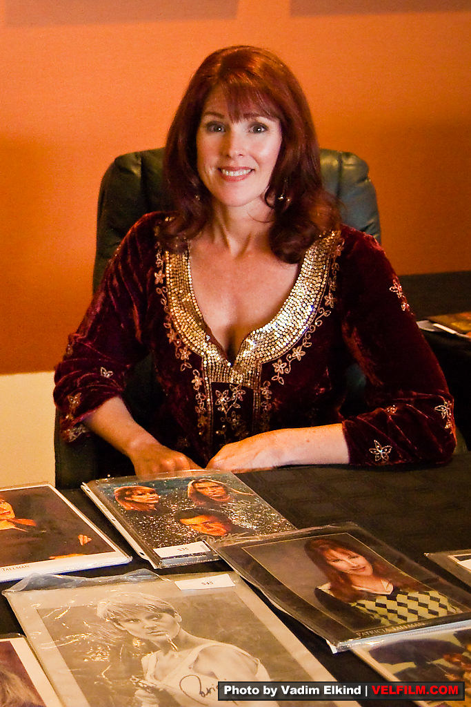 Patricia Tallman at Starfest 2009.