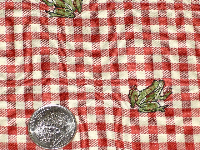 Frog fabric upholstery novelty fabric