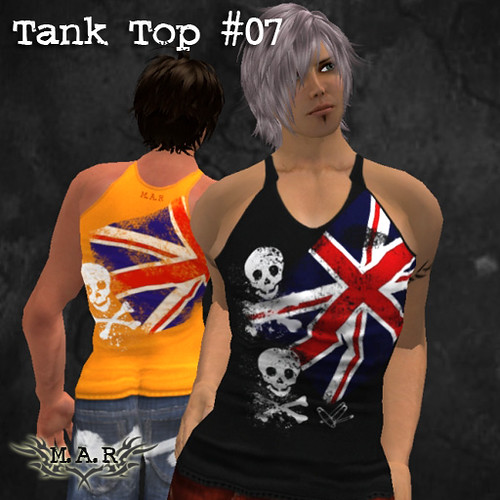 ::M.A.R:: Tank Top #07 | Skull and Union jack print. All 16 … | Flickr