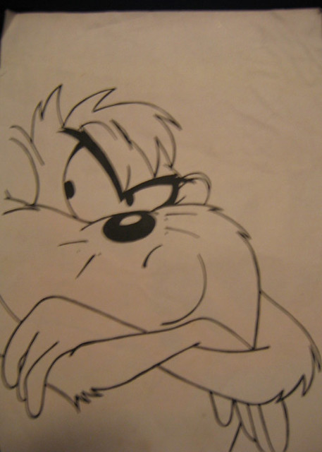 Old Pencils Drawings of Cartoon Characters | redheadedphotog… | Flickr
