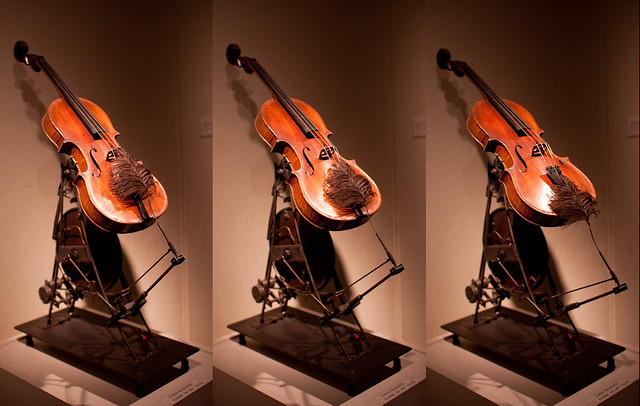 Machine with Violin, The Second Sister @ The MIT Museum