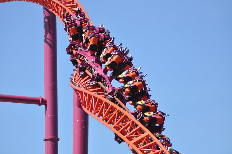 V2 at Six Flags Discovery Kingdom