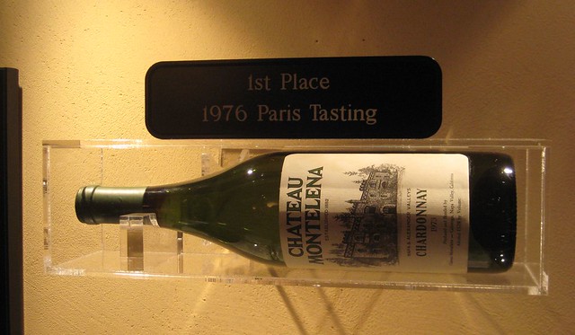 Bottle of Chateau Montelena 1973 Chardonnay