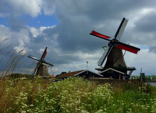Windmills at Zaanse schans
