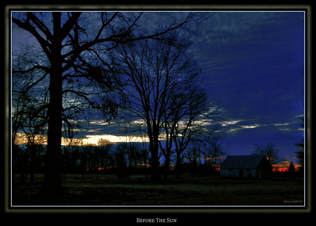 Before The Sun by DMoutray - Denny Moutray Photography