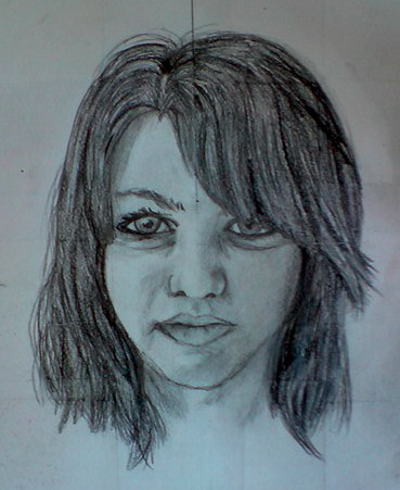Becky | I drawing i did for my art coursework. done in a mix… | Flickr