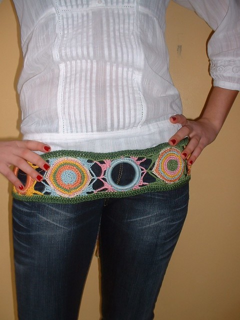 crochet belt