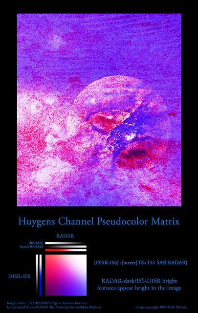 Huygens Channel Pseudocolor Matrix [invert RADAR]+[ISS-DISR] (256 pix per degree)