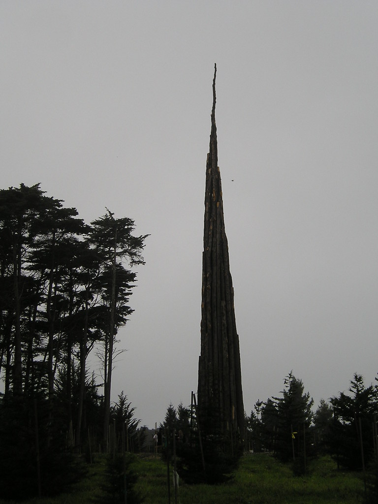 Andy Goldsworthy Sculpture, Presidio "Spire" Bob Gorman