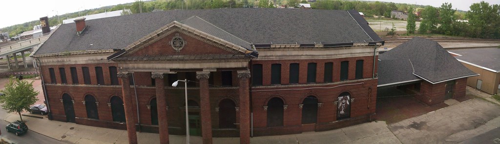 Pennsylvania Railroad Station in Richmond, Indiana