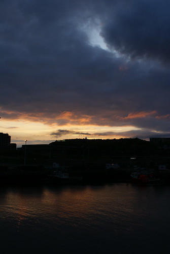 sunset saint john harbour