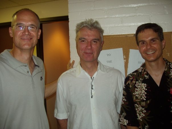 Hanging with David Byrne