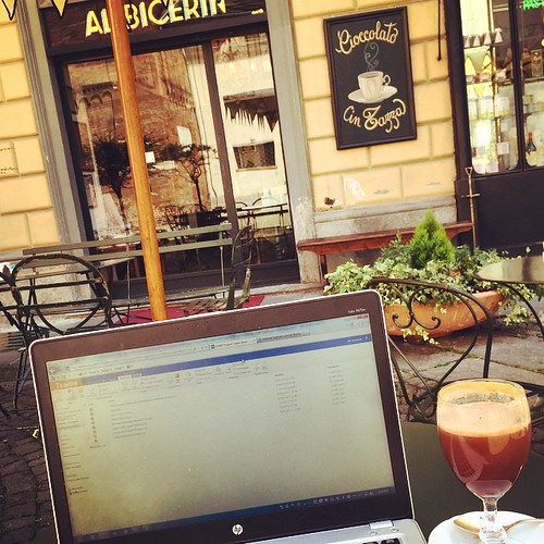 #WorkingRemotely from #Torino! This drink is called Bicerin and it is an amazing combination of #coffee, #chocolate, and milk! #remoteyear #travel #Italy | by cassandrautt