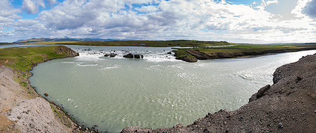 Búðafoss - panorama