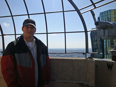 On the Foshay Tower observation deck