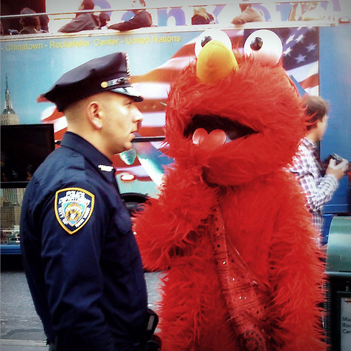 Embassed Elmo