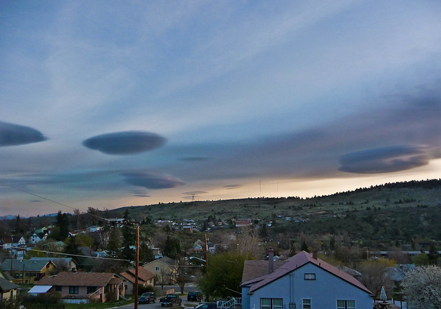 Flying Saucer Clouds