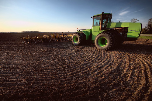 sunset ohio tractor nikon farm plow hdr d300 sigma1020mm photomatrix 7exp