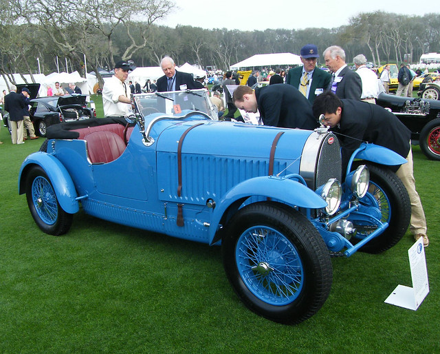 1936 Bugatti Type 44 at Amelia Island 2009