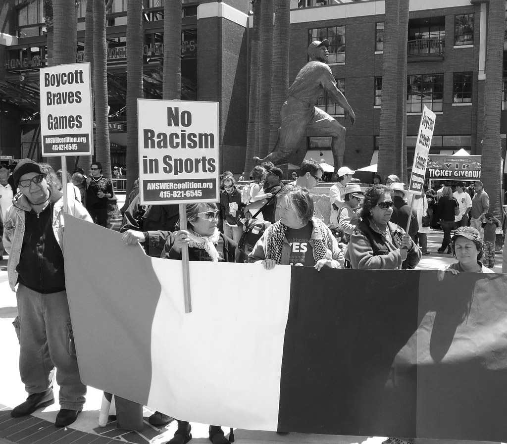 Baseball Protest | So I'm out here in San Francisco, and I w… | Flickr