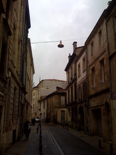 Bordeaux old town street