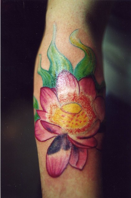 lotus flower tattoo by tattootrix arm | lotus flower tattoo … | Flickr