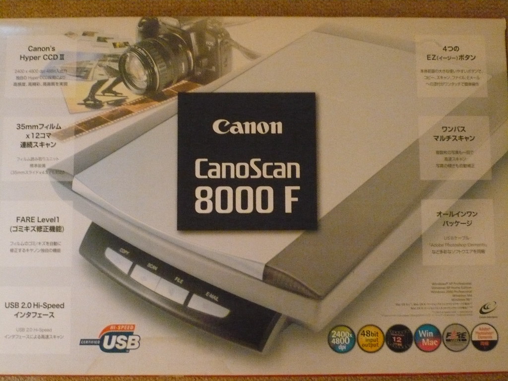 Canon CanoScan 8000F Scanner 