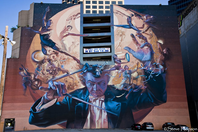 The Mind of an Artist, Symphonic Mural in Dallas