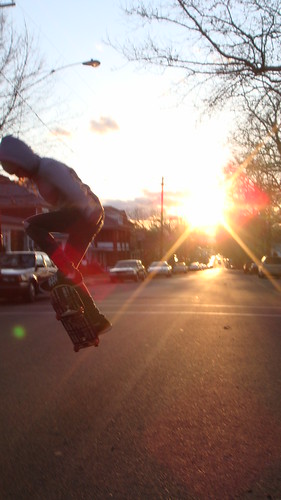 Untitled by Pandaramic Media, sunset skateboarding skate