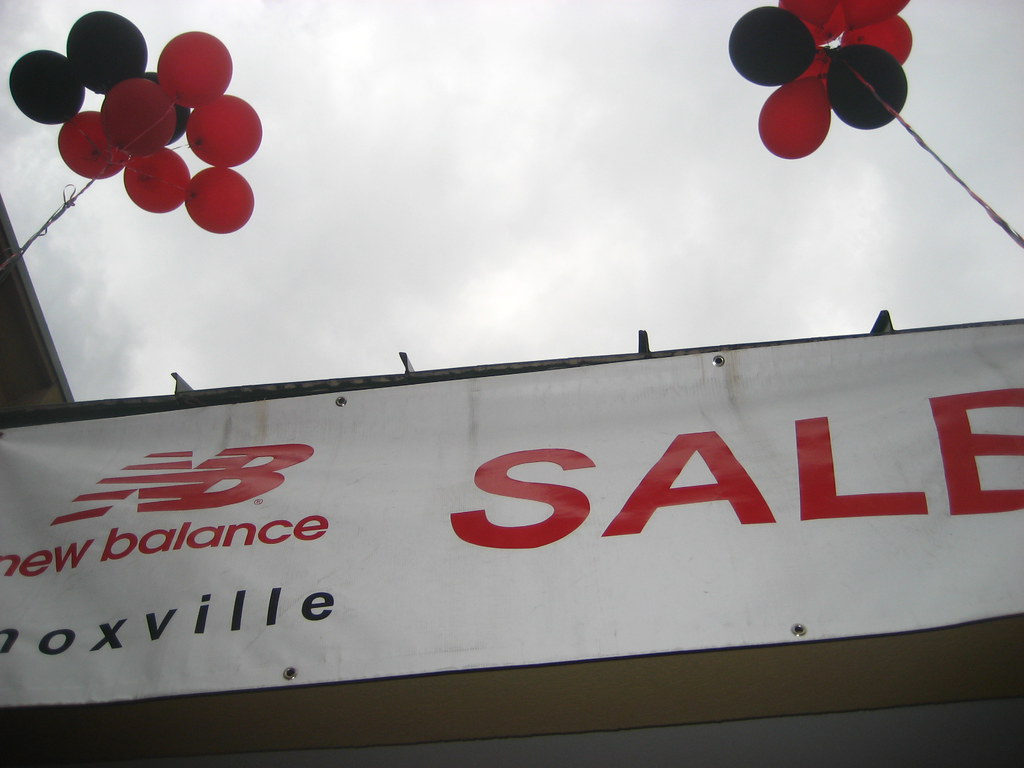 SALE Banner | New Balance Knoxville | Flickr