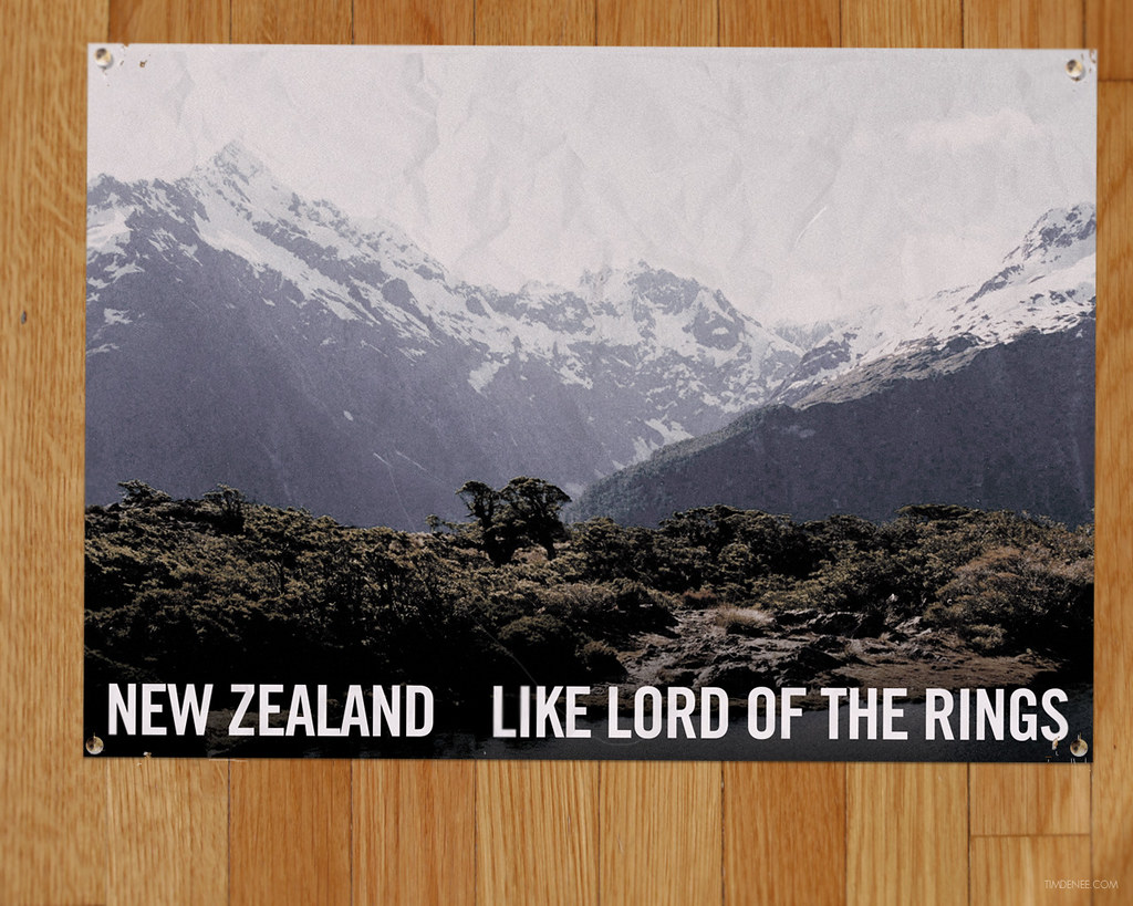 NEW ZEALAND LIKE LORD OF THE RINGS